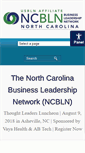 Mobile Screenshot of ncbln.org